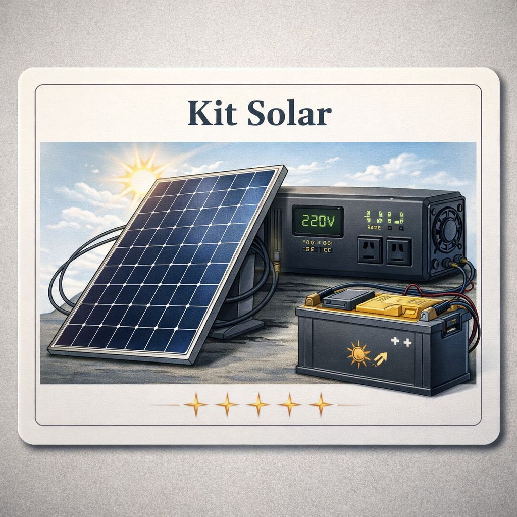 1 Sticker Sorteo Kit Solar