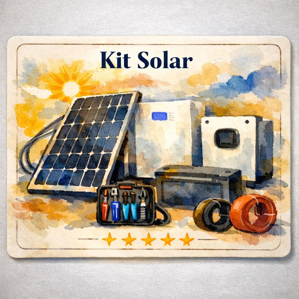 Pack 4 Stickers Sorteo Kit Solar